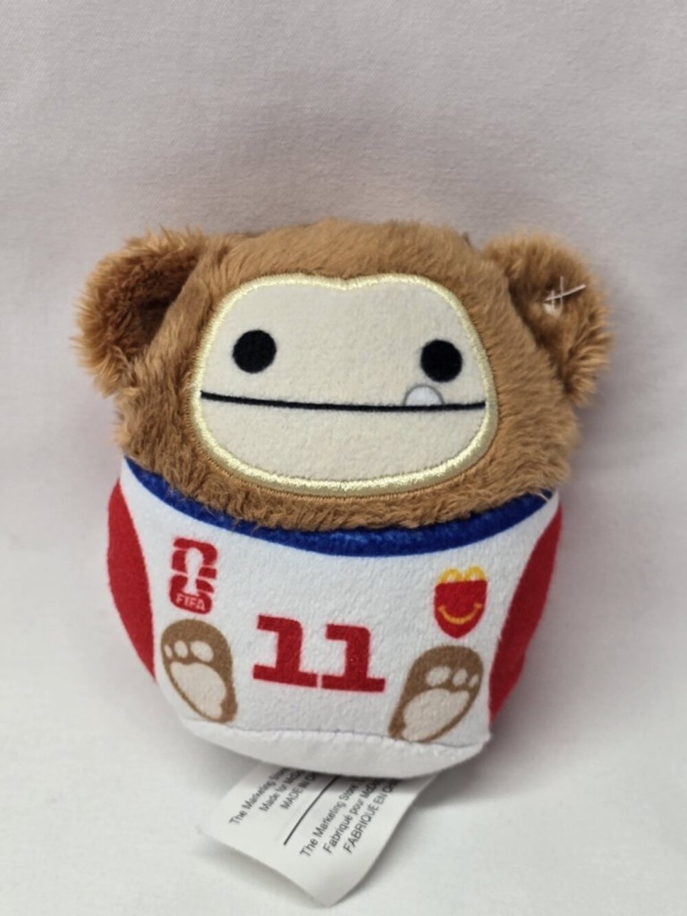 2026 McDonald's FIFA World Cup Squishmallows Happy Meal Toy Benny #11 3 Inch